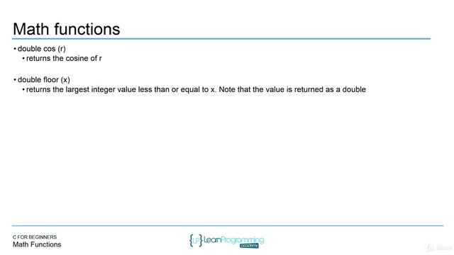 122 Math Functions смотреть онлайн