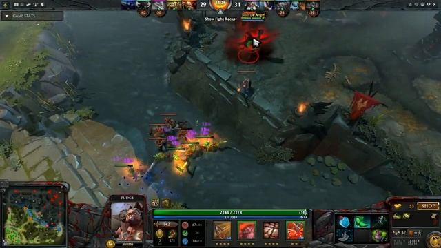 Dota2 EG.fear Pudge Ranked l nice hook.... смотреть онлайн