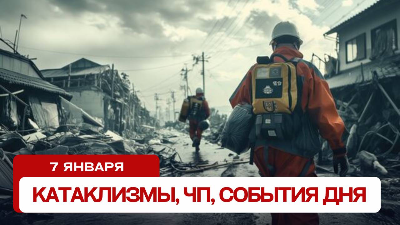 Новости сегодня 07.01.2025. Катаклизмы за день, ЧП, события дня смотреть онлайн