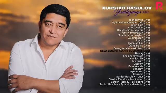 Xurshid Rasulov - “Yoshligimga” nomli jonli ijro albom dasturi - RuTube смотреть онлайн