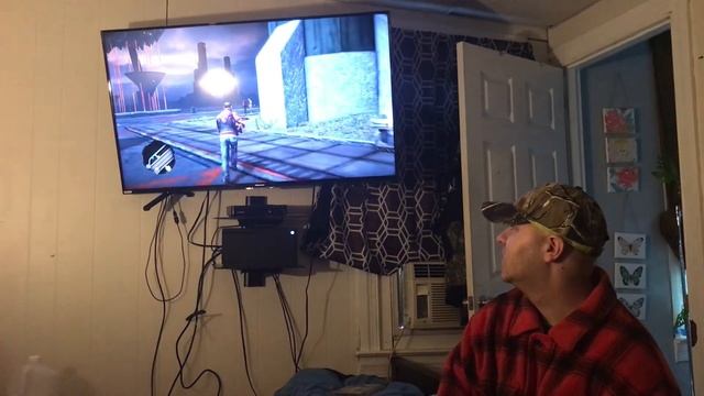 Playing saints row gat out of hell at a friends house смотреть онлайн