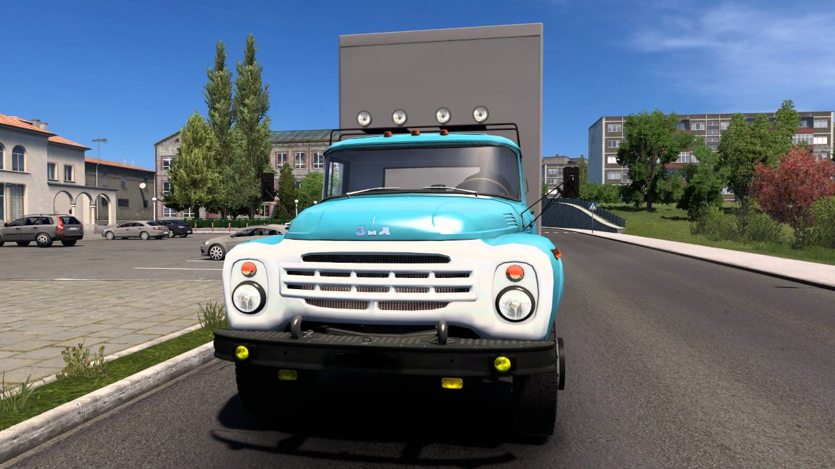 Мод ЗиЛ-130 в Euro Truck Simulator 2. Рейс Бухарест - София. смотреть онлайн