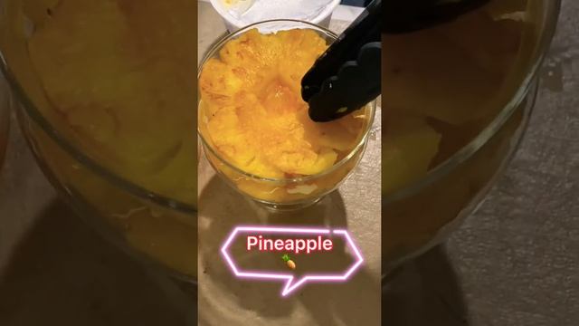 Let's make pineapple dessert #shorts #shortsvideo смотреть онлайн