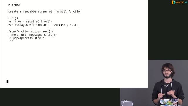 34. collect-stream, from2, and to2 смотреть онлайн