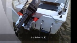 CMC PT 130 Trim and tilt with adapter clamps for Tohatsu 50