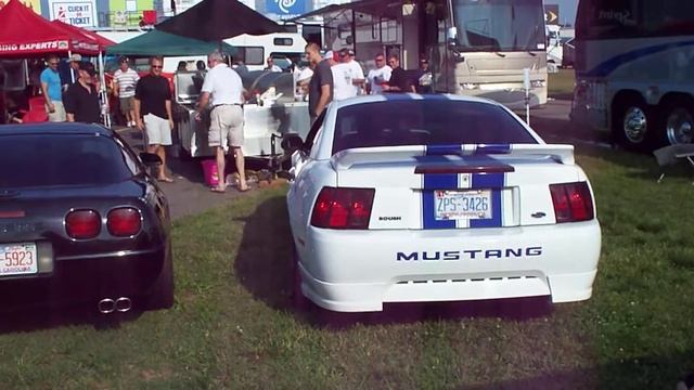 1994 LT1 Corvette & 1999 281 Mustang (Cat-Back Straight Pipe Engine Rev's!!!) смотреть онлайн