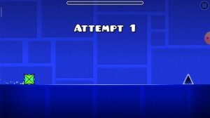 где взять 3 монеты на первом уровне в игре geometry dash?#подпишись #хочуврек