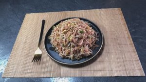 Салат из ростков Маша! Нокты ча!