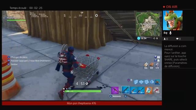 Fortnite batle royal teste terrin de jeux смотреть онлайн