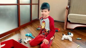 Денис и мама