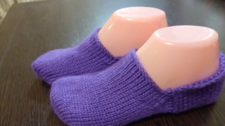 Самые лёгкие следочки спицами