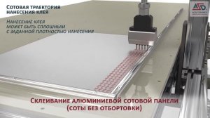 Оборудование производства сотосферопластов и сотовых панелей