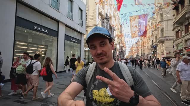 Стамбул: Галатская башня, Истикляль, Таксим смотреть онлайн