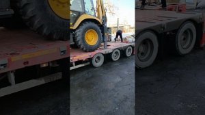 Поехал за новым экскаватором погрузчиком SDLG LGCE B 877 F