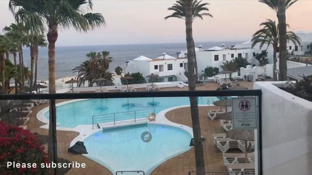 THB FLORA IN PUERTO DEL CARMEN LANZAROTE SPAIN . SEA VIEWS , SELF CATERING . смотреть онлайн