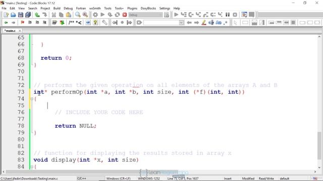 114 (Demonstration) Function pointers смотреть онлайн