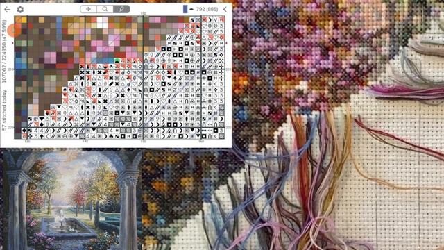 Cross Stitch: Stitch With Me #20 (With talking) смотреть онлайн