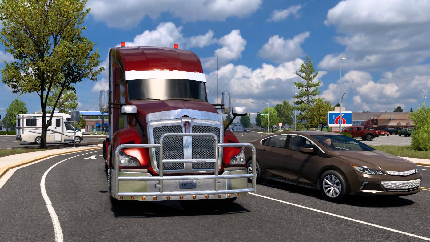 Рейс Хелена (штат Монтана) - Льюистон (штат Айдахо) в American Truck Simulator. смотреть онлайн