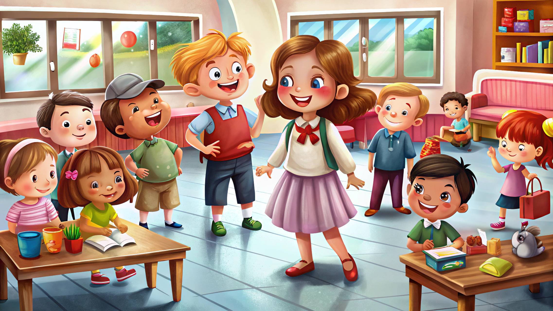 «Мальчишки и девчонки» Фотозаменяемый проект Proshow Producer смотреть онлайн