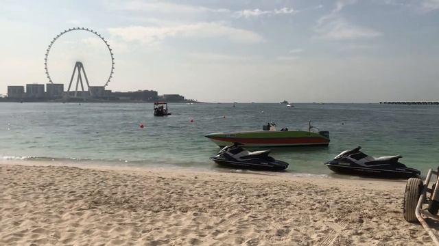 Jumeirah Beach Residence ( JBR) With Pinacolada,