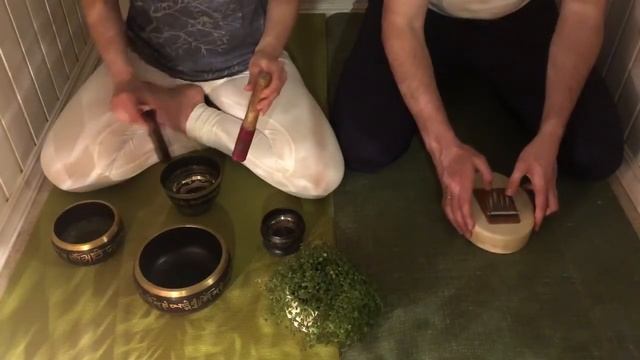 Singing Bowls And Sansula Meditation