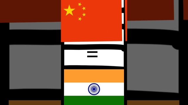 китай🇨🇳 vs Индия 🇮🇳 #страны #против #китай #индия смотреть онлайн