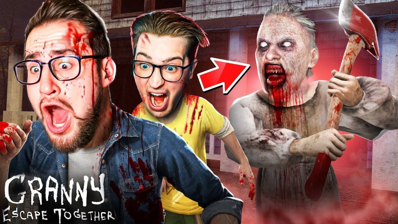 СБЕЖАЛИ от ЗЛОЙ ГРЕННИ ВДВОЕМ! ОТКРЫЛИ ВСЕ СЕКРЕТЫ и НАШЛИ ВЫХОД! (GRANNY ESCAPE TOGETHER) смотреть онлайн