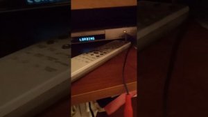 включение телевизора то ой panasonic и DVD sony