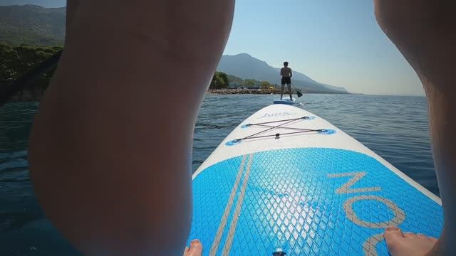 SUP-прогулка, Брела, Хорватия смотреть онлайн