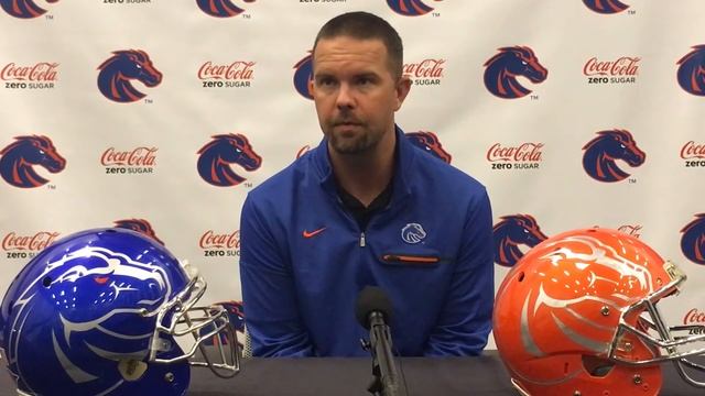 Boise State offensive coordinator Zak Hill previews Nevada смотреть онлайн