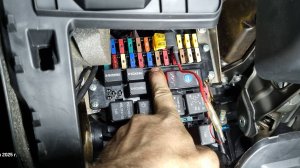 УАЗ Патриот предохранитель, реле блокировки заднего моста.