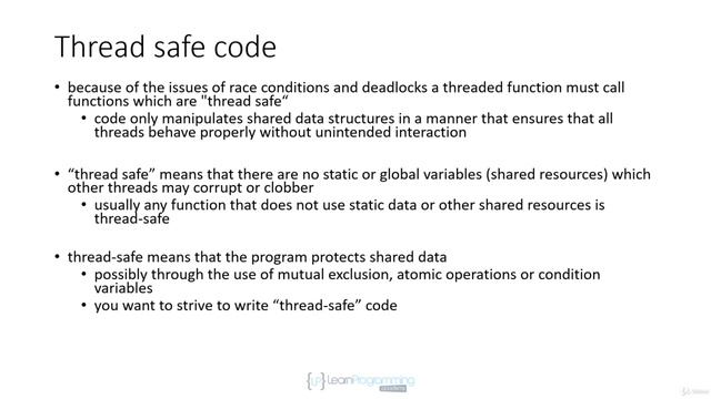 156 Thread Synchronization Concepts смотреть онлайн