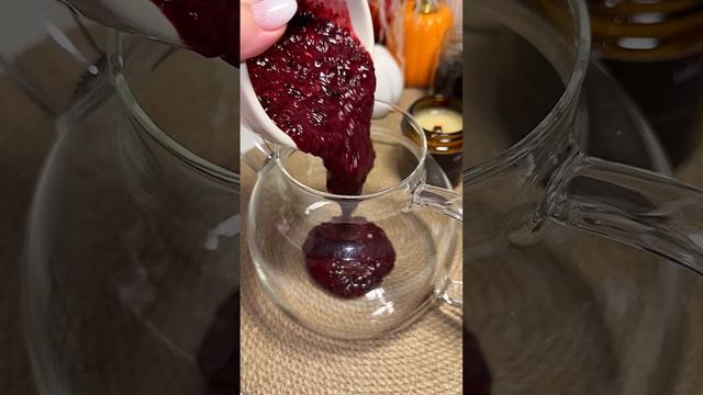 Пряный чай с черной смородиной и апельсином