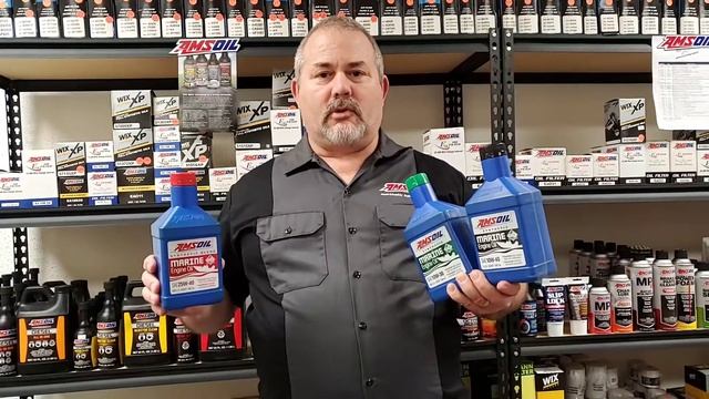 AMSOIL 4-Stroke Synthetic Marine Oils смотреть онлайн