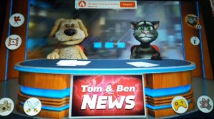 Новости Говорящего Тома и Бена. 1 часть