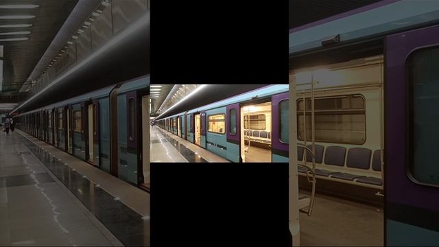 Красивый поезд в метро смотреть онлайн