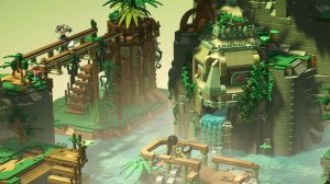 Прохождение Lego Bricktales. Часть 2.1: Джунгли и возвращение к дедушке.