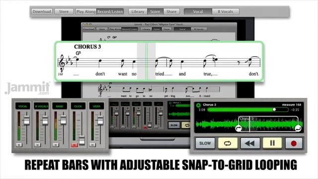 Jammit Paul Gilbert "Alligator Farm" Vocals смотреть онлайн