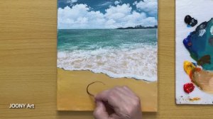 Рисуем пляж с Joony Art