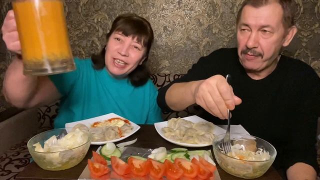 МУКБАНГ ПЕЛЬМЕНИ | MUKBANG DUMPLINGS