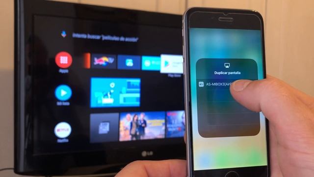 Como ver el iPhone en Android TV Duplicar Pantalla смотреть онлайн