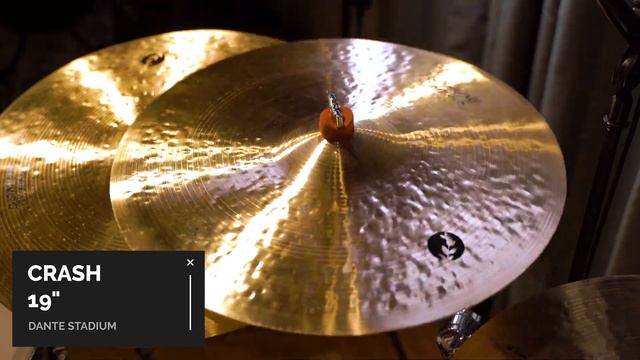 Crash 19" Dante STADIUM - Domene Cymbals смотреть онлайн