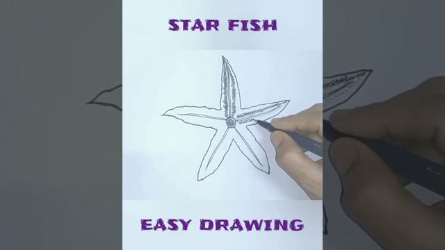 how to draw a starfish easily смотреть онлайн