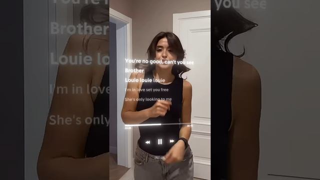 Brother Louie Mix '98 (Lyrical video) Viral girl dance•Status video• 4k virasong #lyrics #dance смотреть онлайн