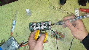 ИЗГОТОВЛЕНИЕ АККУМУЛЯТОРА 6S2P ДЛЯ FPV-ДРОНА