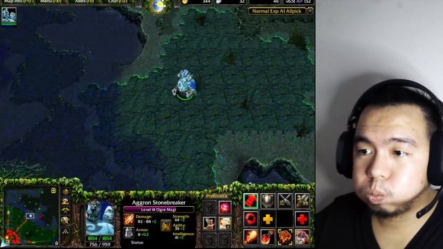 [Bring Back Memories] Classic Dota 1 Ogre Magi gameplay AI + 6.51 map смотреть онлайн