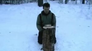 О четырёх кострах по принципу "финской свечи"