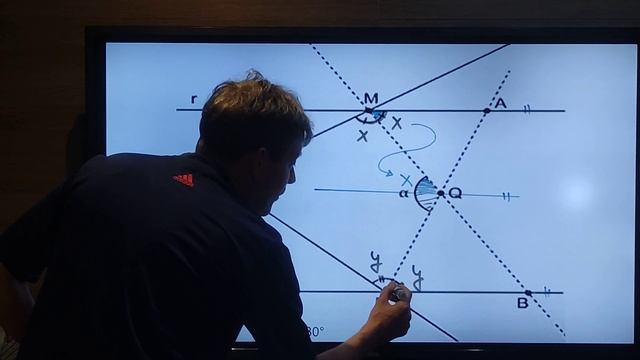 CEFET Os pontos A e M pertencem a reta r e os pontos B e N pertencem a reta s, que são paralelas смотреть онлайн