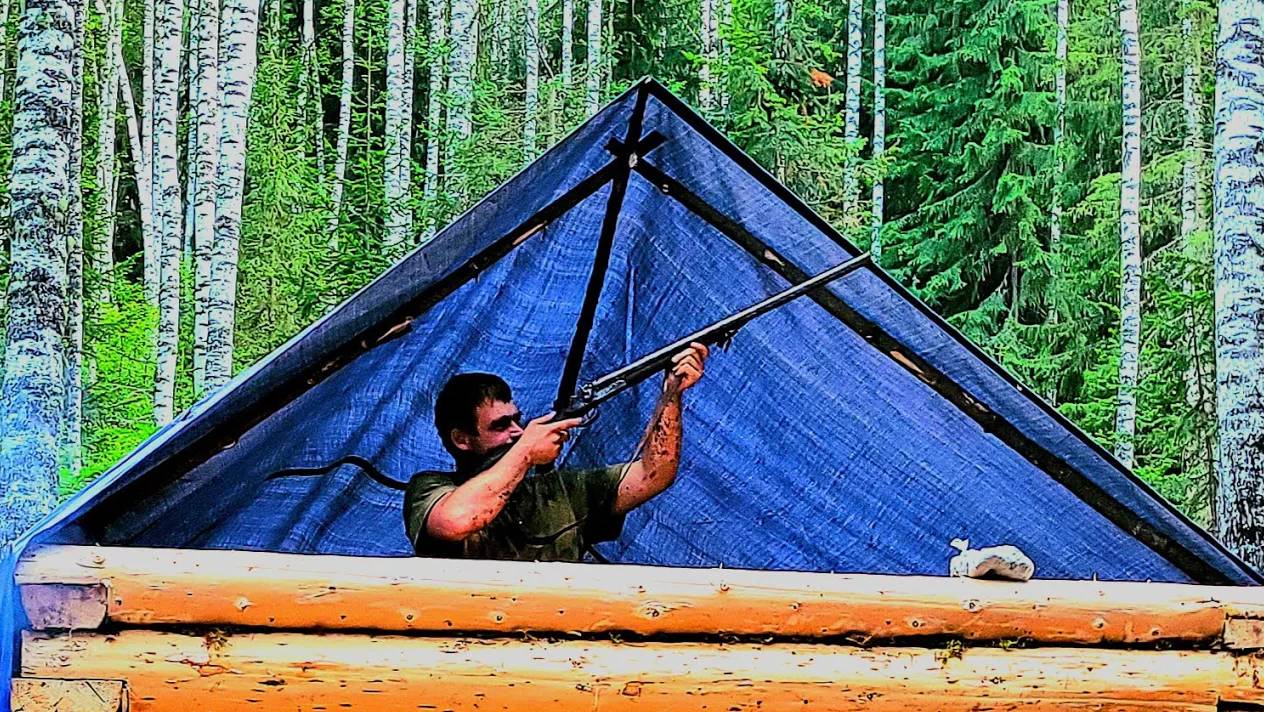 Построил дом в лесу!!! смотреть онлайн