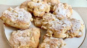 НЕЖНОЕ ПЕЧЕНЬЕ С ЯБЛОКАМИ! ЛЕГКИЙ РЕЦЕПТ!